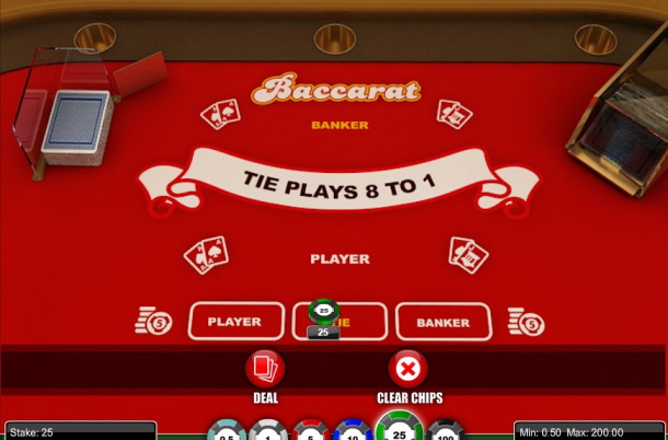 Play Demo Version of 1x2 Gaming's Baccarat