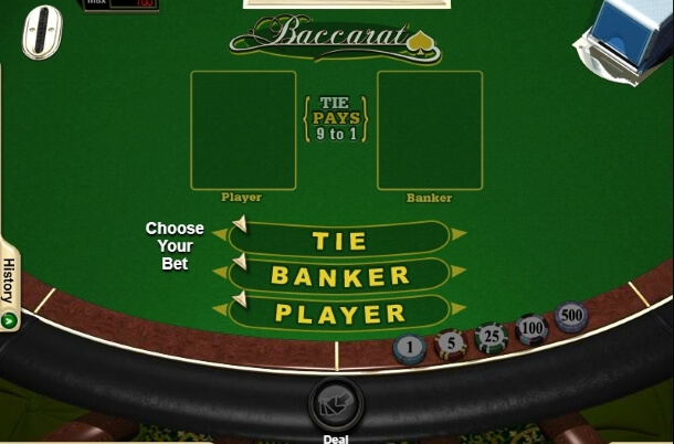 Play Baccarat by RTG for free
