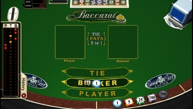 Placing Bets and Playing Realtime Baccarat