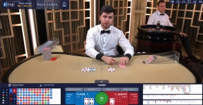 22Bet Casino Ezugi Baccarat tabuľky