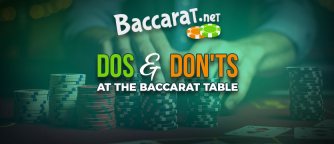 Baccarat Etiquette