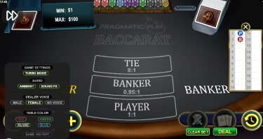 Pragmatic Play’s Baccarat