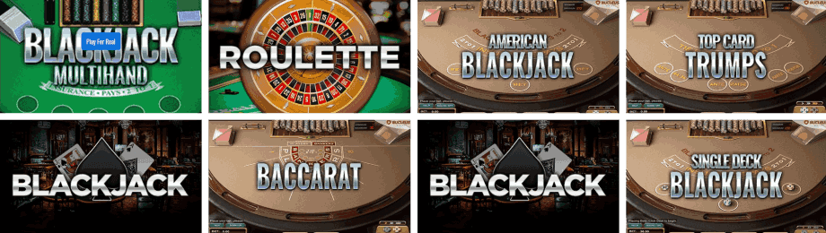 Table Games Selection at Big Spin Casino