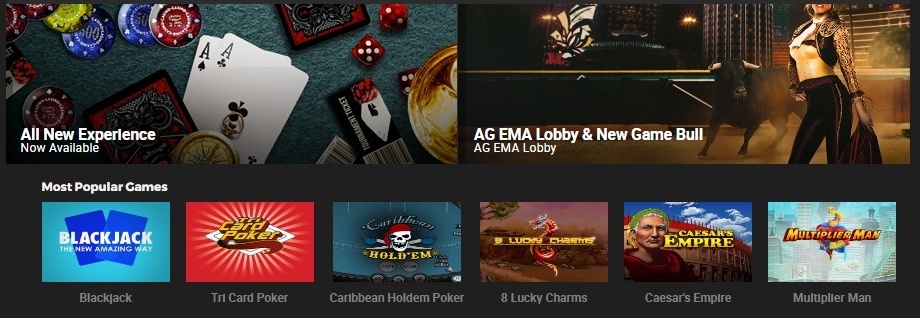 bodog88 Casino’s Game Lobby