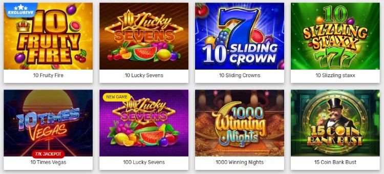 Slot Games at Bovada Casino