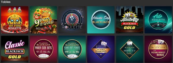 Casino Classic 테이블 게임