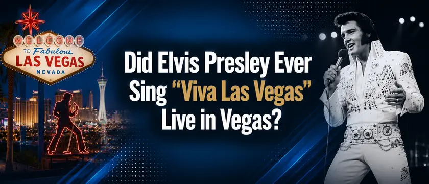 Did Elvis Presley Ever Sing The Vegas Anthem Live