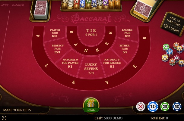 Play Demo Version of Evoplay's Baccarat
