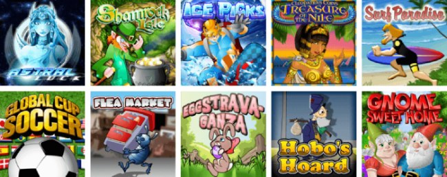 The impressive slots collection at Irish Luck