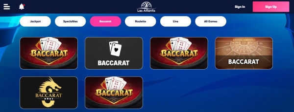Las Atlantis 바카라