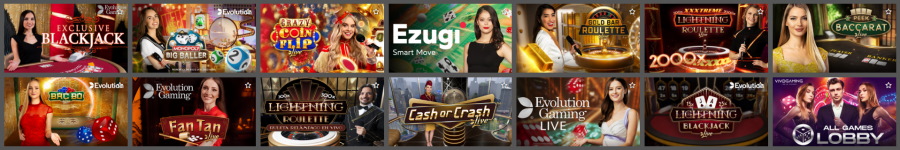 LSbet ofrece muchos juegos de casino en vivo