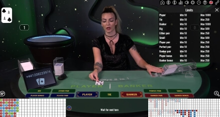 Vivo Gaming Live Baccarat at MaChance Casino