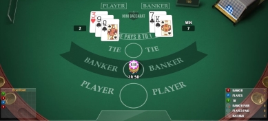 Mini Baccarat Rebetting Options