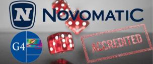 NOVOMATIC with G4 certification