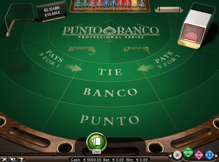Play Punto Banco by NetEnt at Wunderino