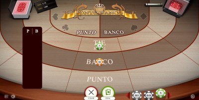 Punto Banco by iSoftBet - Placing bets