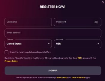 Red Dog Registration