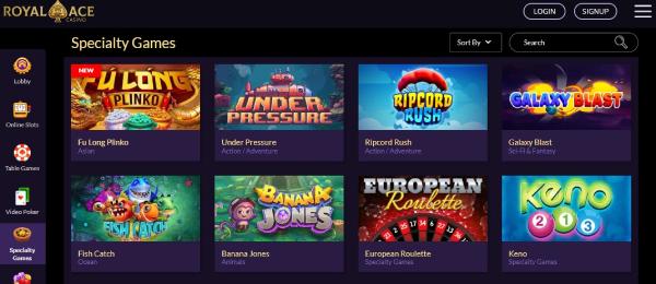 Royal Ace Specialty Games