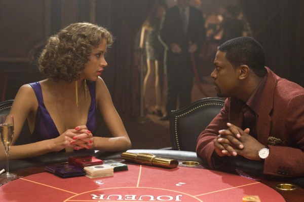 Chris Tucker playing baccarat