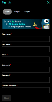 Register at Sloto Cash