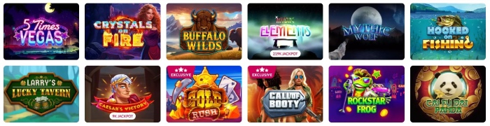Slot games at Slots.lv
